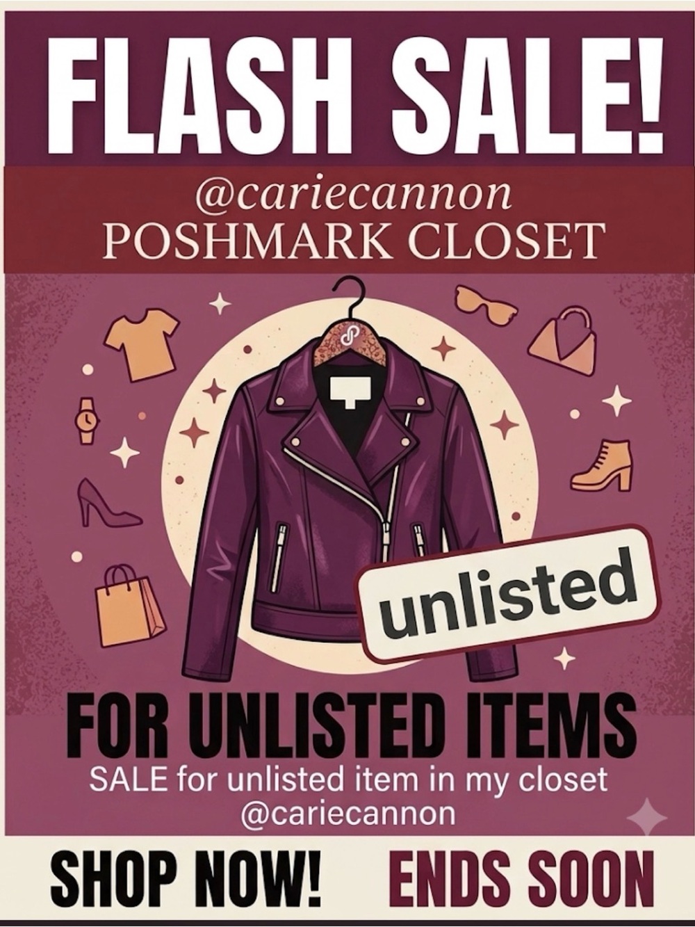 unlisted items for my show